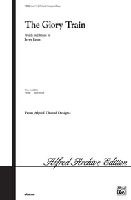 Glory Train Two-Part choral sheet music cover Thumbnail